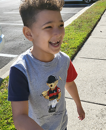 Demari, living with ADA-SCID